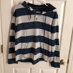 Hurley Mens Long Sleeve Hoodie Sz Small